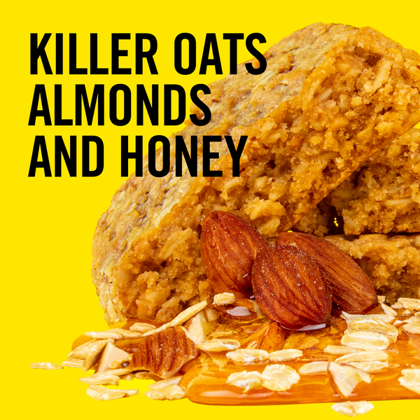 Dave's Killer Bread Oat-Rageous Honey Almond Organic Snack Bars, 4 Individually Wrapped Snack Bars