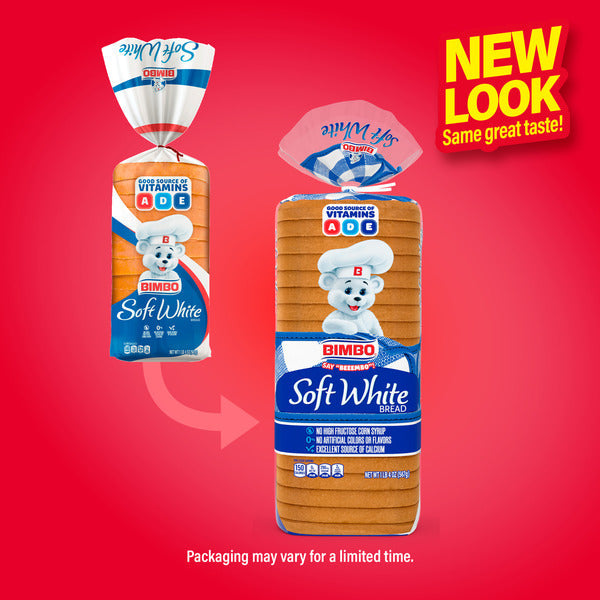 Bimbo  Soft, White, Bread, White Bread, 20 oz