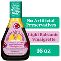 Newman's Own Dressing, Light Balsamic Vinaigrette