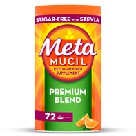 Metamucil Premium Blend, 4-in-1 Fiber, with Stevia...
️