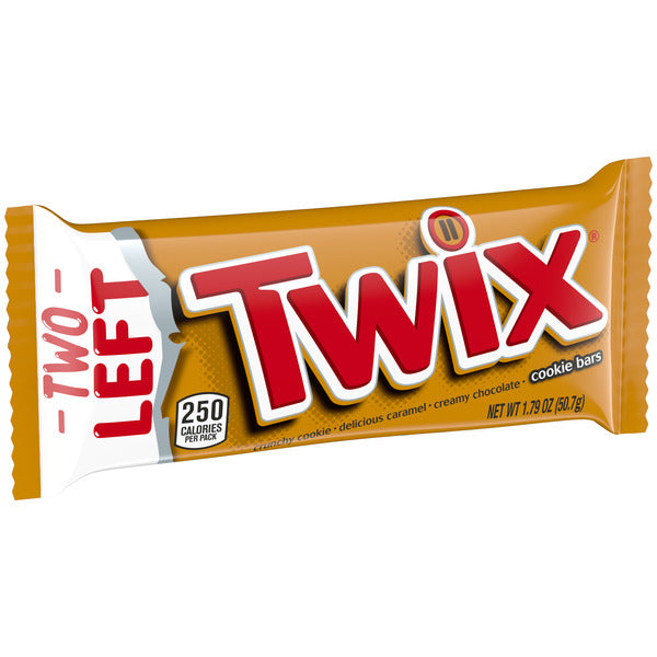 TWIX Caramel Cookie Milk Chocolate Candy Bars Full Size
