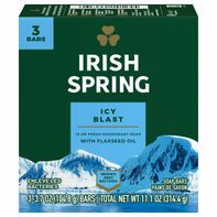 Irish Spring Men's Bar Soap, Icy Blast️