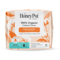 The Honey Pot Company 100% Organic Cotton Comfort Cover Super Pads