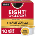 Eight O’Clock French Vanilla Medium Roast Coffee K-Cup Pods
