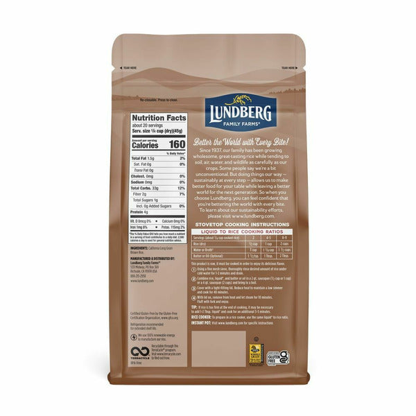 Lundberg Family Farms Brown Basmati Rice