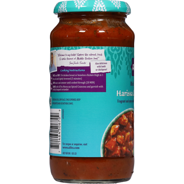 Al'Fez Harissa Chicken Sauce, Rich & Smoky