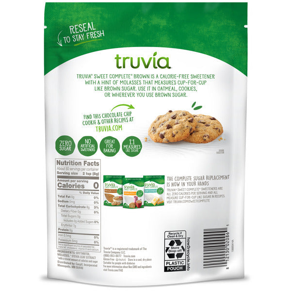 Truvia Sweet Complete Brown  Sweetener With The Stevia Leaf
