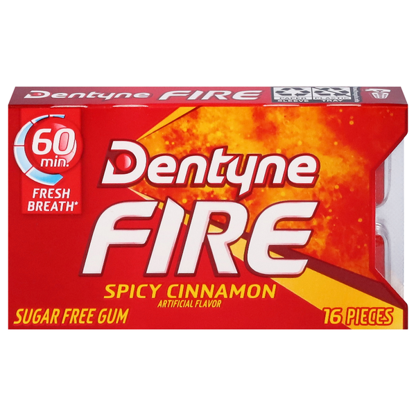 Dentyne Sugar Free Spicy Cinnamon Gum