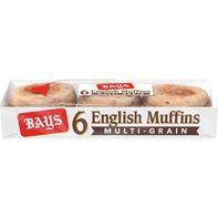 Bays 6 count, Multi-grain Pre-sliced English Muffi...
️