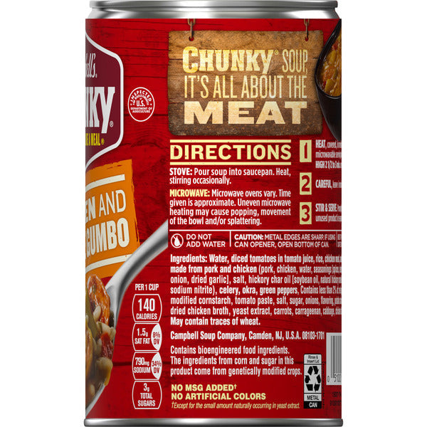 Campbell's Chicken and Sausage Gumbo