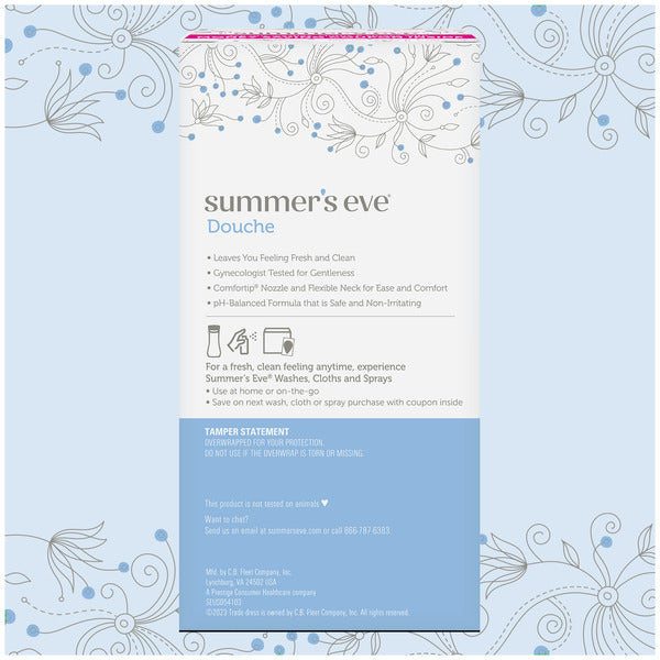 Summer's Eve Feminine Cleansing Douche, Vinegar & Water