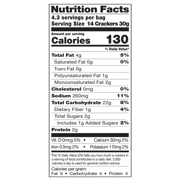 Milton's Gluten Free Crackers, Crispy Sea Salt