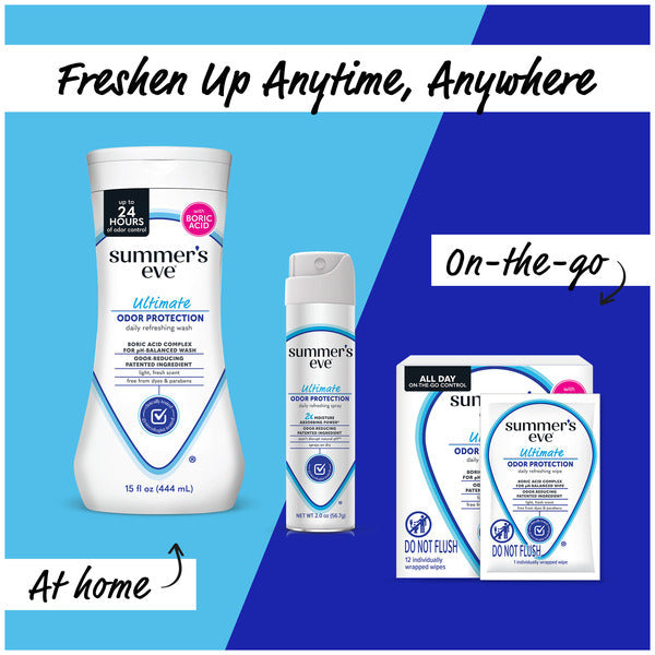 Summer's Eve Feminine Cleansing Wash, Odor Protection