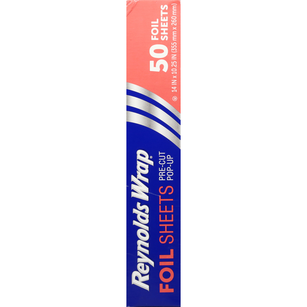 Reynolds Pre-Cut Pop-Up Foil Sheets