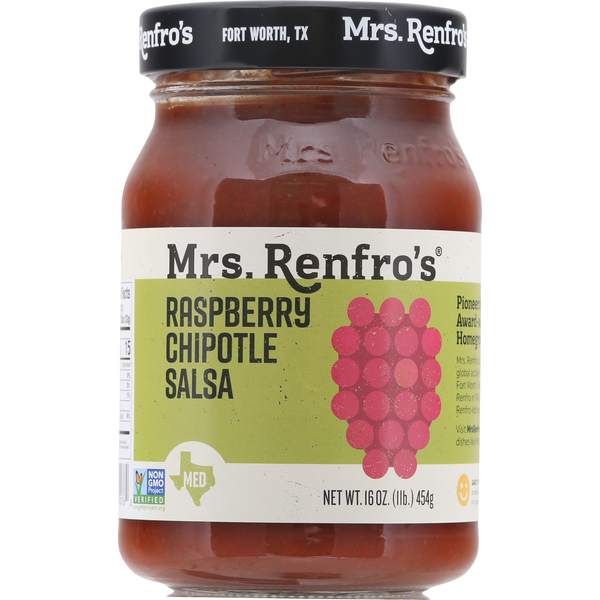 Mrs. Renfro's Salsa, Raspberry Chipotle, Medium