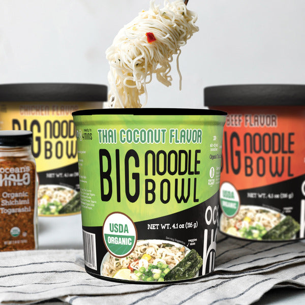 Ocean's Halo Vegan Beef Big Noodle Bowl