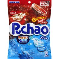 Puchao Candy, Gummy n' Soft, Bubbly,  2 Soda Flavors