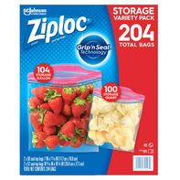 Ziploc Storage Bags with New Stay Open Design Vari...
️