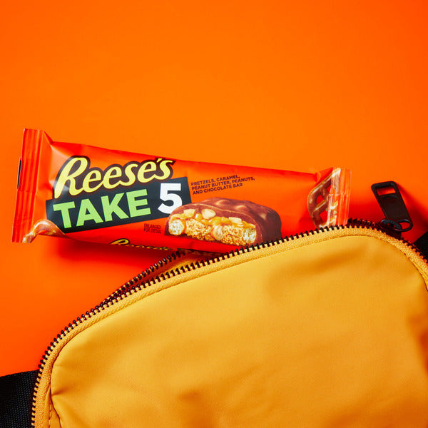 Reese's TAKE 5 Pretzel, Peanut and Chocolate Candy Bar, 1.5 oz