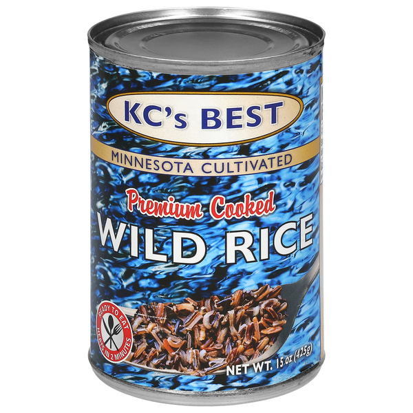 KC's Best Minnesota Cultivated Premium Cooked Wild Rice