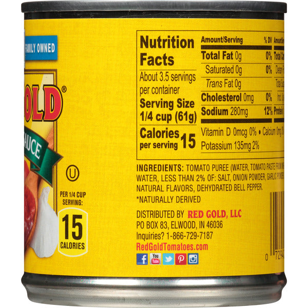 Red Gold Tomato Sauce