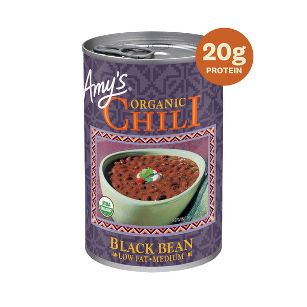 Amy's Kitchen Organic Low-Fat Medium Black Bean Chili