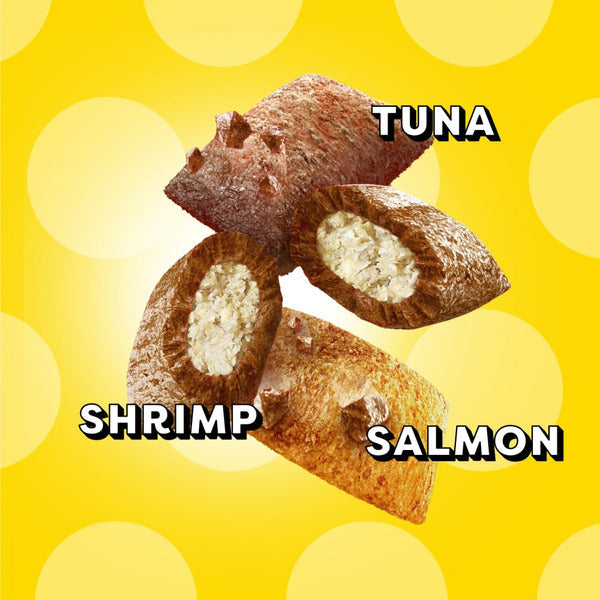 TEMPTATIONS MixUps Crunchy and Soft Cat Treats Surfers' Delight Flavor