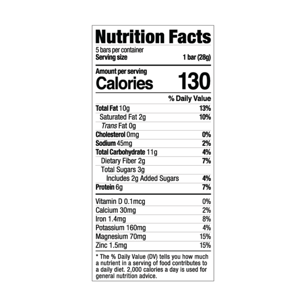 Tosi  Cashew Coconut Snack Bar