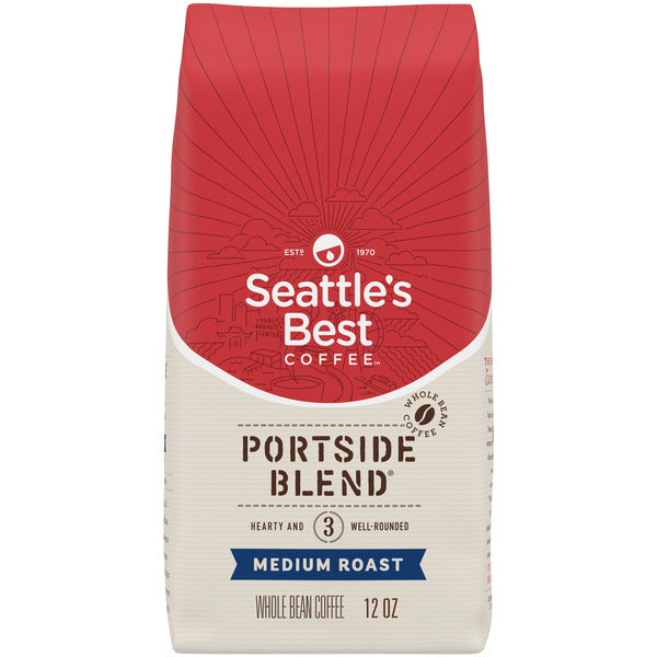 Seattle's Best Coffee Portside Blend Medium Roast Whole Bean Coffee