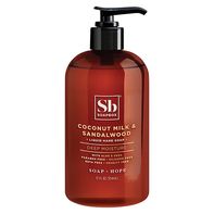 Soapbox Hand Soap, Liquid, Coconut Milk & Sandalwo...
️