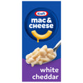 Kraft White Cheddar Mac & Cheese Macaroni and Cheese Dinner Pasta Shells