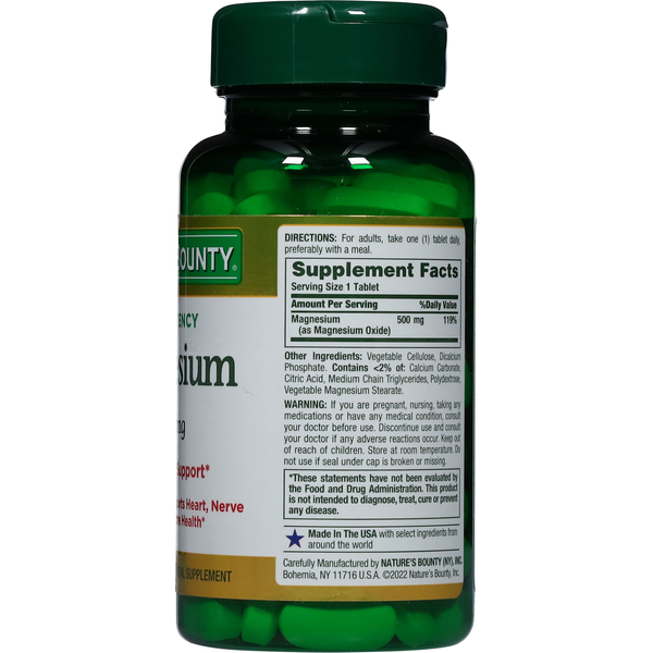 Nature's Bounty Magnesium