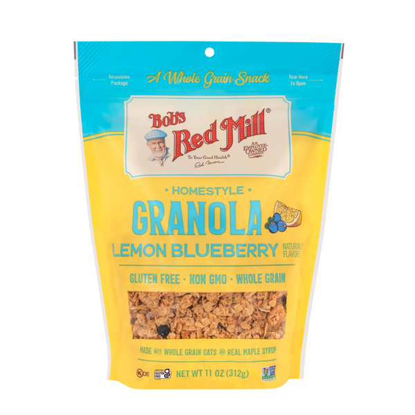 Bob's Red Mill Homestyle Lemon Blueberry Granola