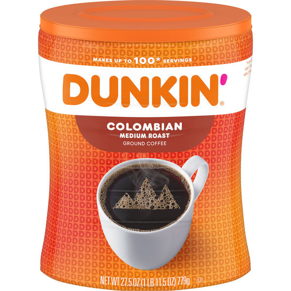 Dunkin' Colombian Medium Roast Ground Coffee