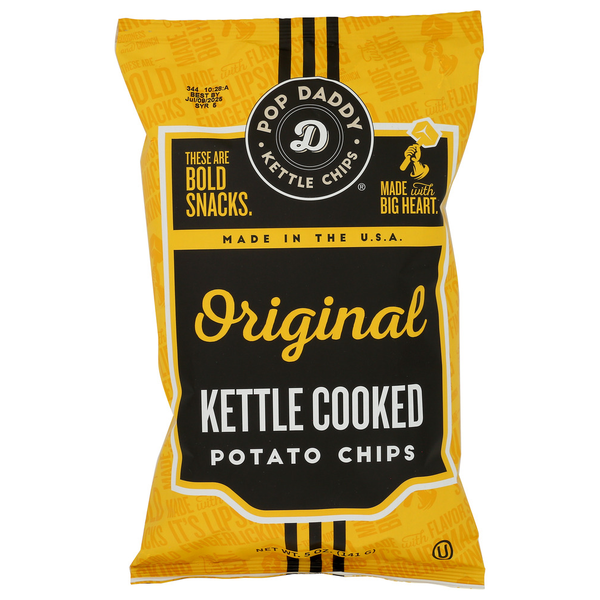 Pop Daddy Snacks Kettle Chips