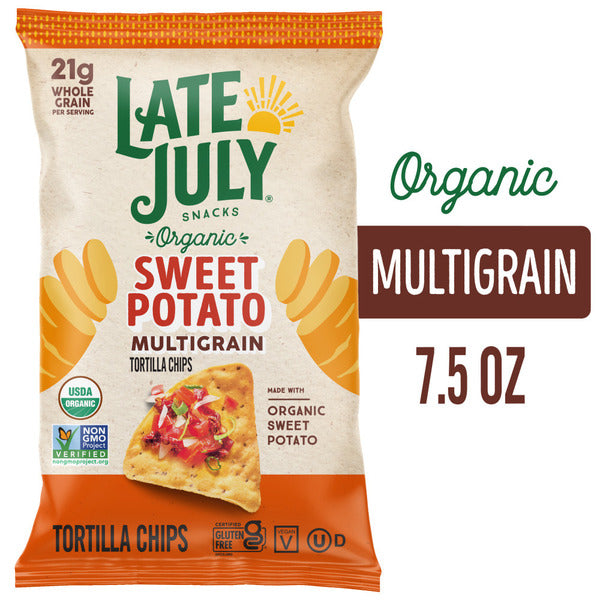 LATE JULY Snacks  Sweet Potato Tortilla Chips