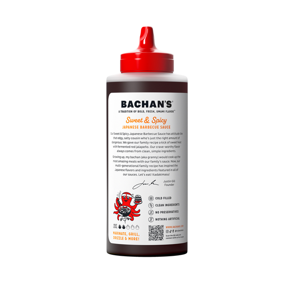 Bachan's Sweet & Spicy Japanese Barbecue Sauce