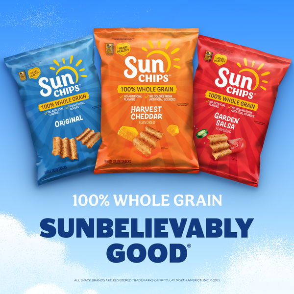 Sun Chips Whole Grain Snacks Variety Pack