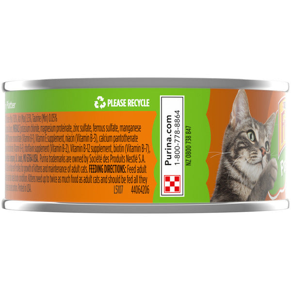 Purina Friskies Pate Wet Cat Food, Poultry Platter