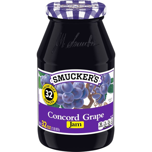 Smucker's Jam, Concord Grape, Value Size