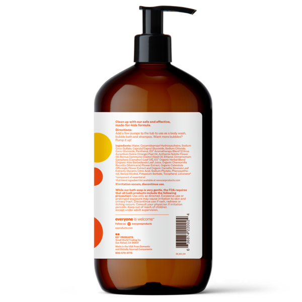 Everyone 3 in 1 Kid's Soap. Orange Squeeze
