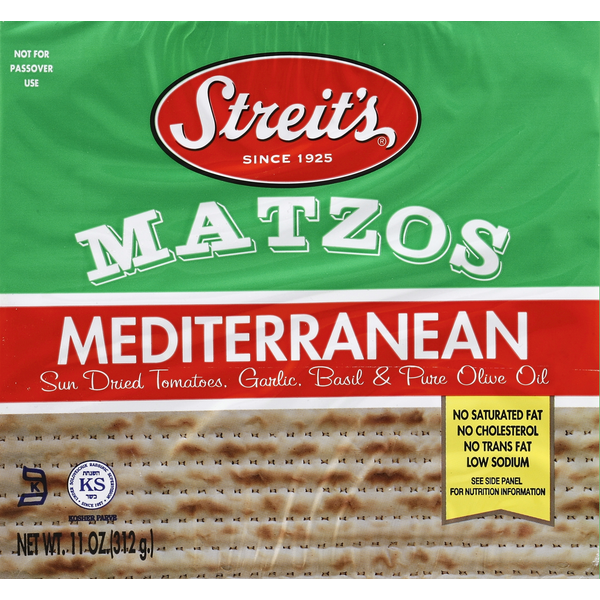 Streit's Matzos, Mediterranean