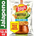 Lay's Kettle Cooked Potato Chips Jalapeno Flavored️