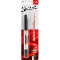 Sharpie Permanent Marker, Black, Fine & Ultra Fine...
️