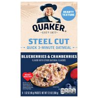 Quaker Steel Cut Quick 3-Minute Blueberries & Cran...
️