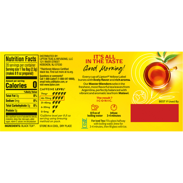 Lipton Yellow Label Black Tea