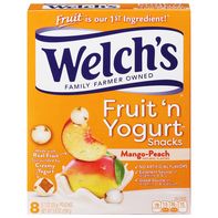 Welch's Fruit 'n Yogurt Snacks, Mango-Peach️