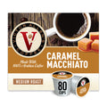 Victor Allen's Coffee Caramel Macchiato, Medium Roast, Single Serve Coffee Pods