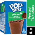 Pop-Tarts Frosted Thin Mints Toaster Pastries, Breakfast Foods, 8 Count