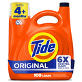 Tide Laundry Detergent Liquid, Original Scent, 100 Loads